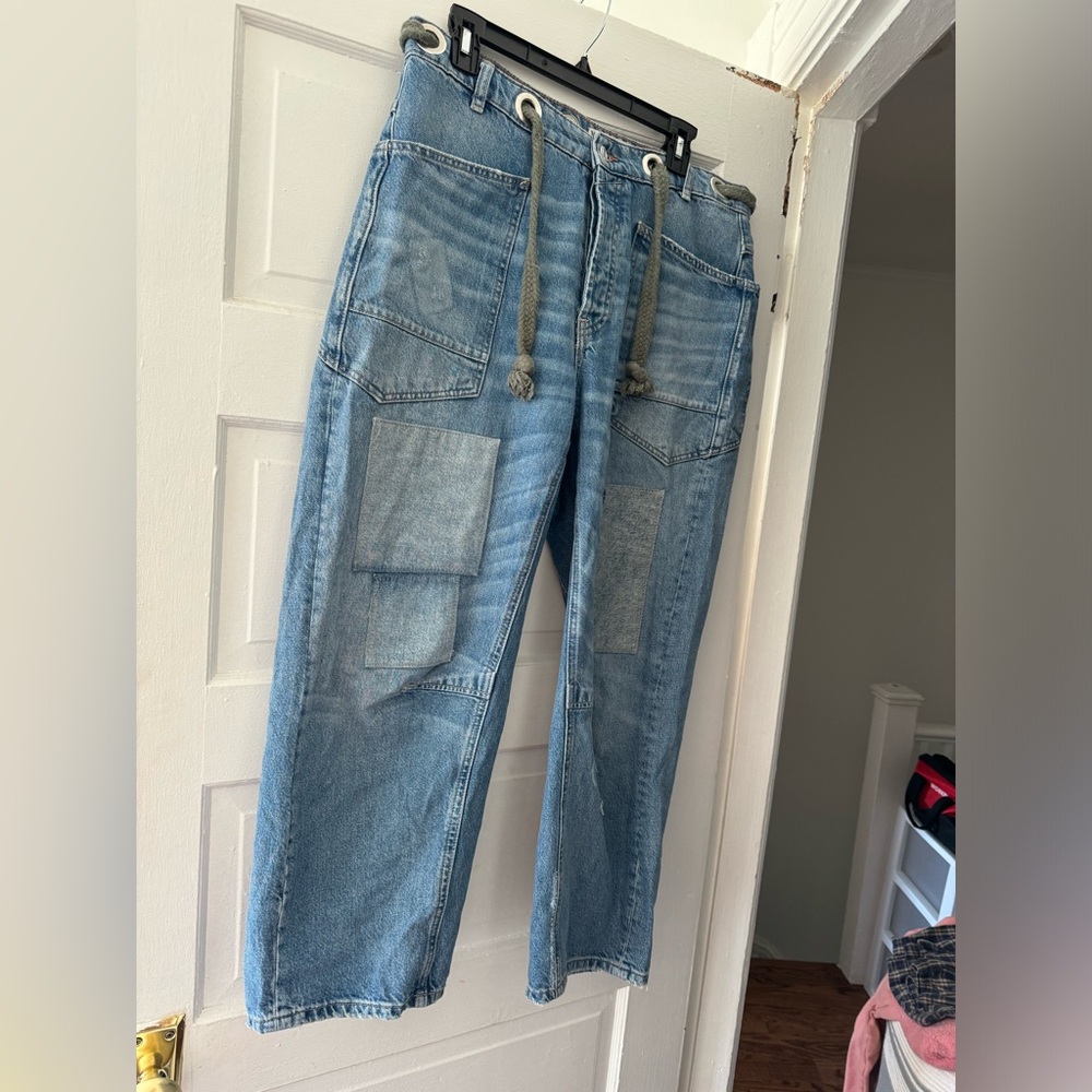 Free People Moxie Barrel Jeans